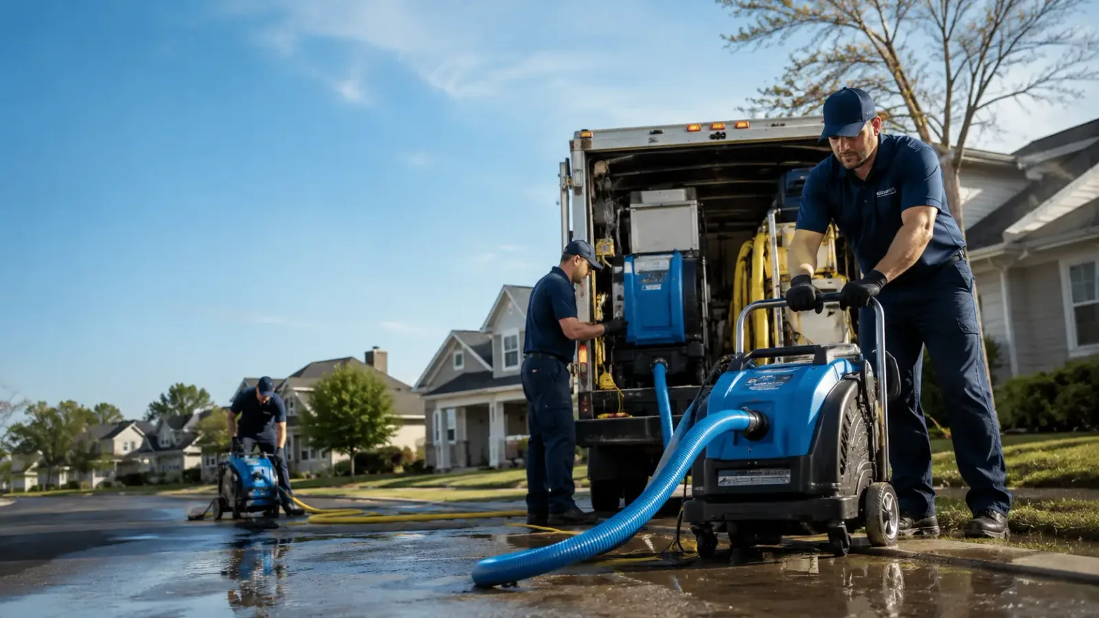 Flood Damage Cleanup in New Derry, PA